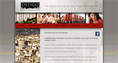 Desktop Screenshot of defigo.hu